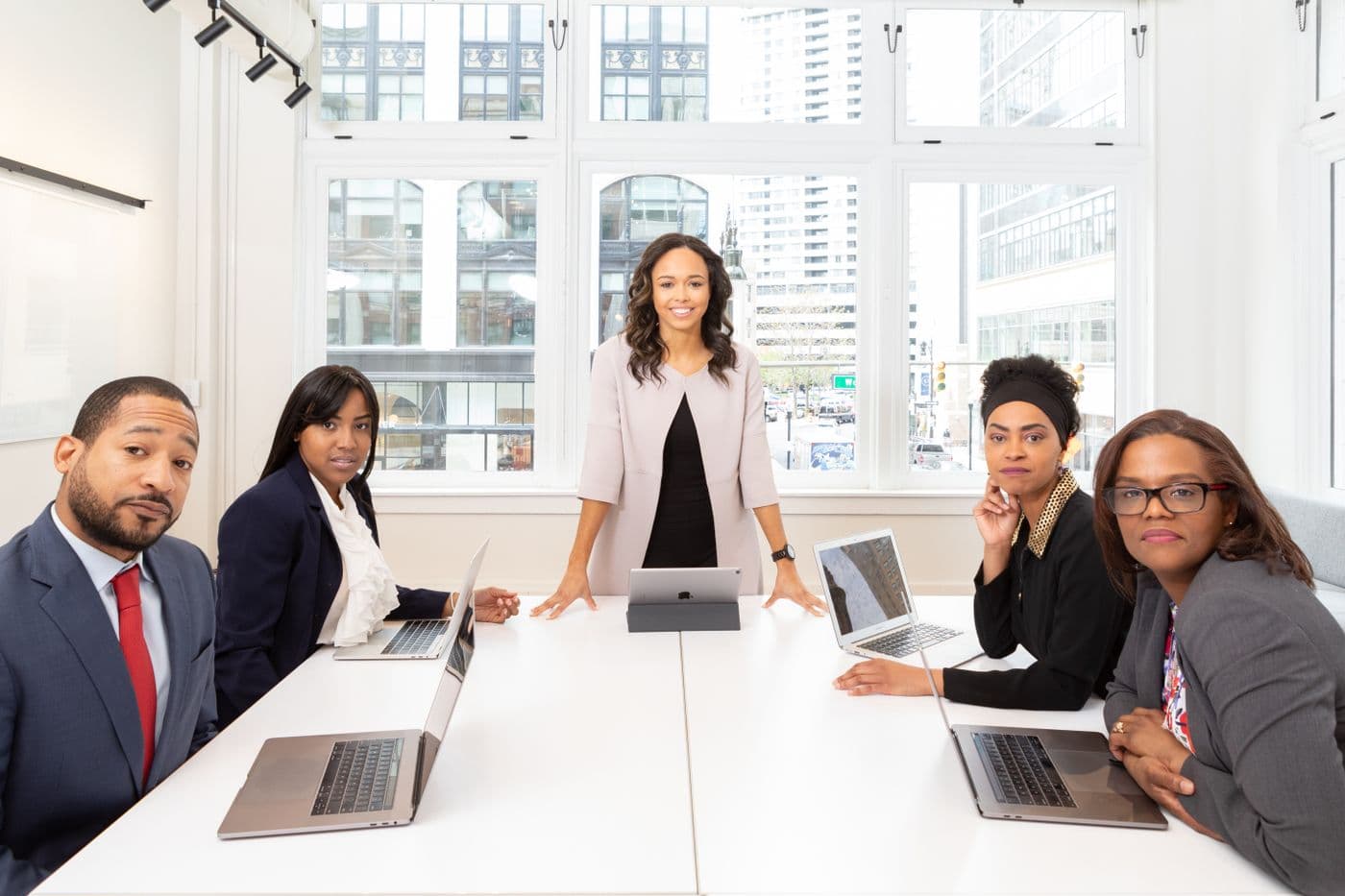 Newgen consultants in a client workshop